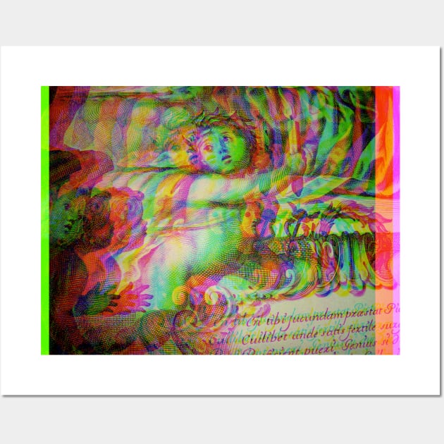 Child Mercury Antique Engraving Glitch Ver. Wall Art by chilangopride